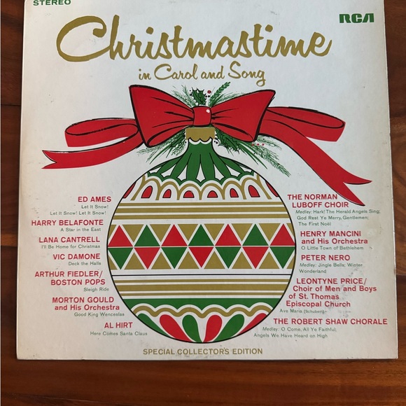 33 RPM LP Record Christmastime In Carol & Song 1968 RCA Records Stereo PRS-271 - Picture 1 of 2